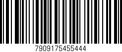 Código de barras (EAN, GTIN, SKU, ISBN): '7909175455444'