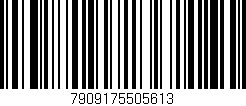 Código de barras (EAN, GTIN, SKU, ISBN): '7909175505613'