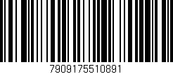 Código de barras (EAN, GTIN, SKU, ISBN): '7909175510891'