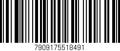 Código de barras (EAN, GTIN, SKU, ISBN): '7909175518491'
