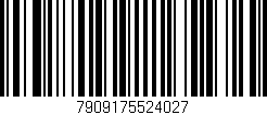 Código de barras (EAN, GTIN, SKU, ISBN): '7909175524027'