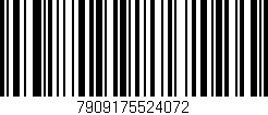 Código de barras (EAN, GTIN, SKU, ISBN): '7909175524072'