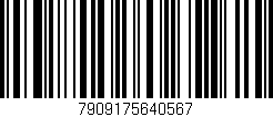 Código de barras (EAN, GTIN, SKU, ISBN): '7909175640567'