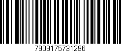 Código de barras (EAN, GTIN, SKU, ISBN): '7909175731296'
