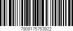 Código de barras (EAN, GTIN, SKU, ISBN): '7909175753922'