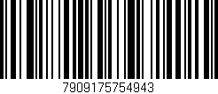 Código de barras (EAN, GTIN, SKU, ISBN): '7909175754943'
