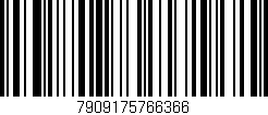 Código de barras (EAN, GTIN, SKU, ISBN): '7909175766366'