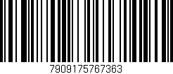 Código de barras (EAN, GTIN, SKU, ISBN): '7909175767363'