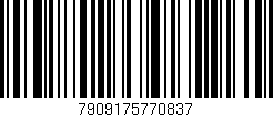 Código de barras (EAN, GTIN, SKU, ISBN): '7909175770837'