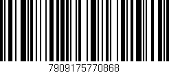 Código de barras (EAN, GTIN, SKU, ISBN): '7909175770868'