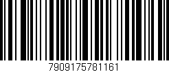 Código de barras (EAN, GTIN, SKU, ISBN): '7909175781161'