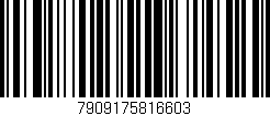 Código de barras (EAN, GTIN, SKU, ISBN): '7909175816603'