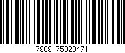 Código de barras (EAN, GTIN, SKU, ISBN): '7909175820471'