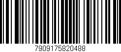 Código de barras (EAN, GTIN, SKU, ISBN): '7909175820488'