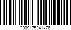 Código de barras (EAN, GTIN, SKU, ISBN): '7909175841476'