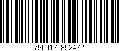 Código de barras (EAN, GTIN, SKU, ISBN): '7909175852472'