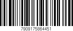 Código de barras (EAN, GTIN, SKU, ISBN): '7909175864451'