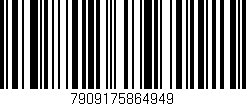 Código de barras (EAN, GTIN, SKU, ISBN): '7909175864949'