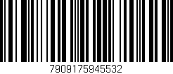Código de barras (EAN, GTIN, SKU, ISBN): '7909175945532'