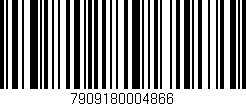 Código de barras (EAN, GTIN, SKU, ISBN): '7909180004866'
