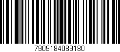 Código de barras (EAN, GTIN, SKU, ISBN): '7909184089180'