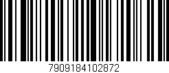 Código de barras (EAN, GTIN, SKU, ISBN): '7909184102872'