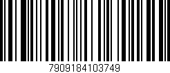 Código de barras (EAN, GTIN, SKU, ISBN): '7909184103749'