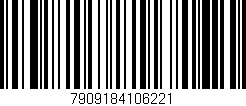 Código de barras (EAN, GTIN, SKU, ISBN): '7909184106221'