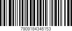 Código de barras (EAN, GTIN, SKU, ISBN): '7909184346153'