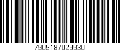 Código de barras (EAN, GTIN, SKU, ISBN): '7909187029930'