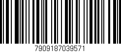 Código de barras (EAN, GTIN, SKU, ISBN): '7909187039571'