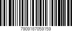 Código de barras (EAN, GTIN, SKU, ISBN): '7909187059159'