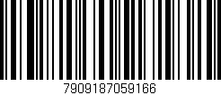 Código de barras (EAN, GTIN, SKU, ISBN): '7909187059166'