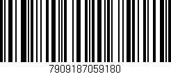 Código de barras (EAN, GTIN, SKU, ISBN): '7909187059180'