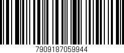 Código de barras (EAN, GTIN, SKU, ISBN): '7909187059944'