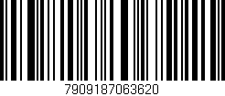 Código de barras (EAN, GTIN, SKU, ISBN): '7909187063620'