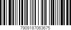 Código de barras (EAN, GTIN, SKU, ISBN): '7909187063675'