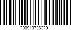 Código de barras (EAN, GTIN, SKU, ISBN): '7909187063781'