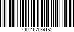 Código de barras (EAN, GTIN, SKU, ISBN): '7909187064153'