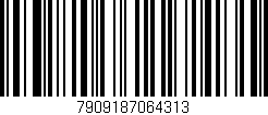 Código de barras (EAN, GTIN, SKU, ISBN): '7909187064313'