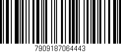 Código de barras (EAN, GTIN, SKU, ISBN): '7909187064443'
