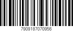 Código de barras (EAN, GTIN, SKU, ISBN): '7909187070956'