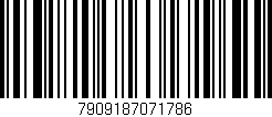 Código de barras (EAN, GTIN, SKU, ISBN): '7909187071786'