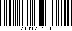 Código de barras (EAN, GTIN, SKU, ISBN): '7909187071908'