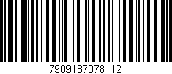 Código de barras (EAN, GTIN, SKU, ISBN): '7909187078112'