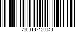 Código de barras (EAN, GTIN, SKU, ISBN): '7909187129043'