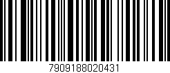 Código de barras (EAN, GTIN, SKU, ISBN): '7909188020431'
