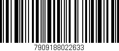 Código de barras (EAN, GTIN, SKU, ISBN): '7909188022633'