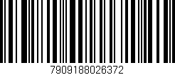 Código de barras (EAN, GTIN, SKU, ISBN): '7909188026372'