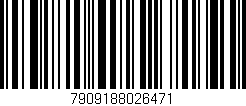 Código de barras (EAN, GTIN, SKU, ISBN): '7909188026471'